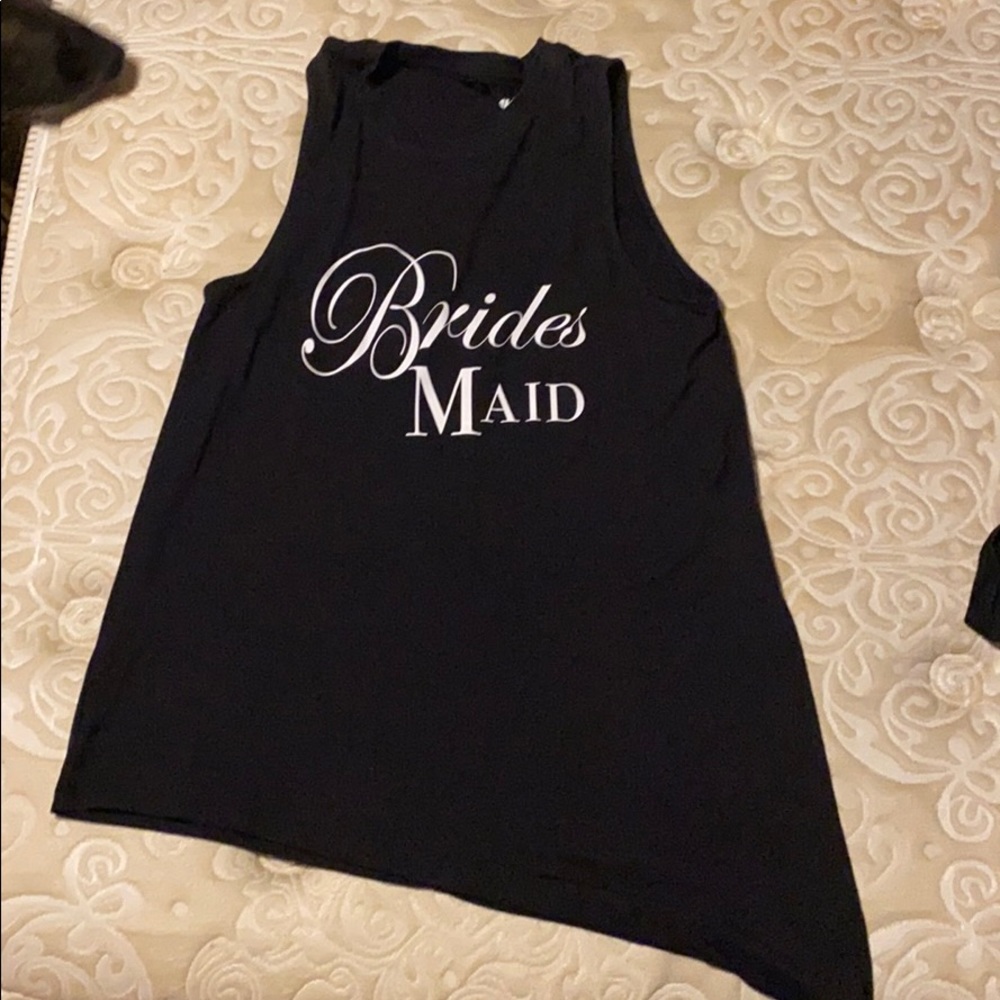 Bridesmaid tank